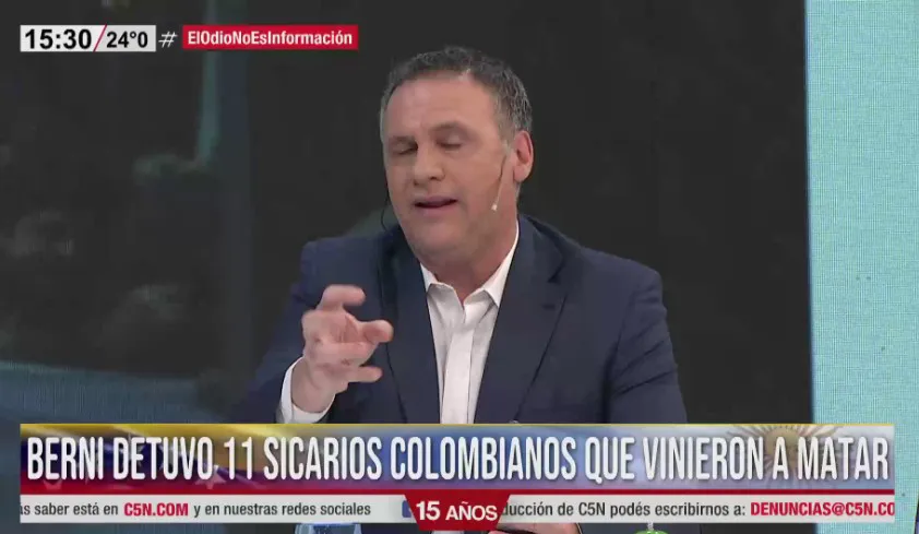 Sicarios colombianos en Argentina