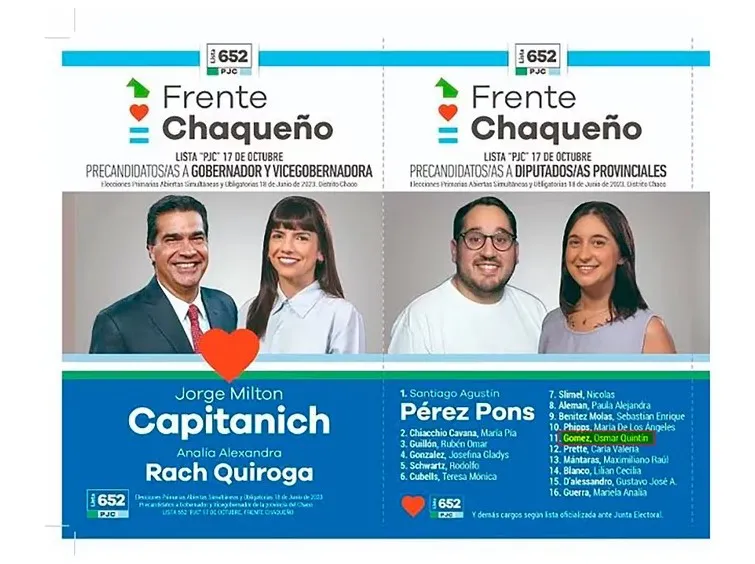 Osmar Quintín Gómez Capitanich