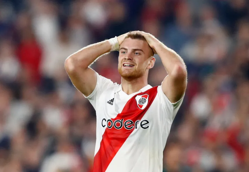 Lucas Beltran fue la figura de River