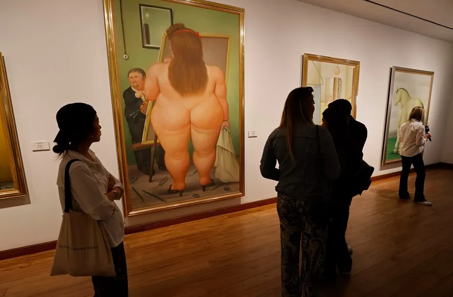 Una de las obras del maestro