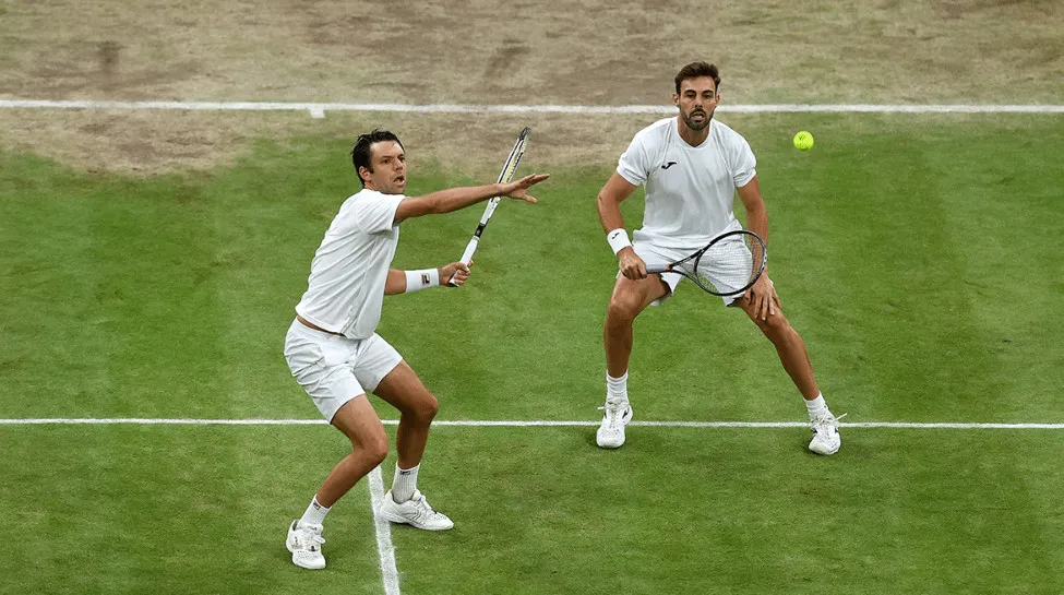 Horacio Zeballos en la final de Wimbedon