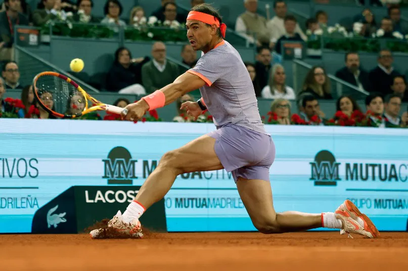 Rafa Nadal se despide en Madrid