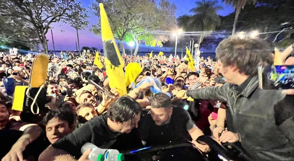 Javier Milei en Corrientes
