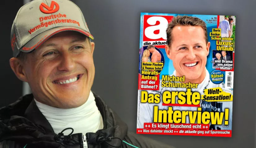 Entrevista falsa a Michael Schumacher