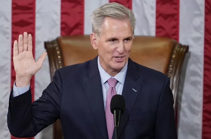 Kevin McCarthy, presidente de la Camara Baja