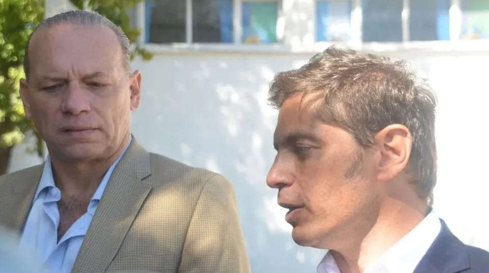 Kicillof y Sergio Berni