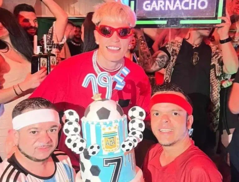 El festejo de Alejandro Garnacho