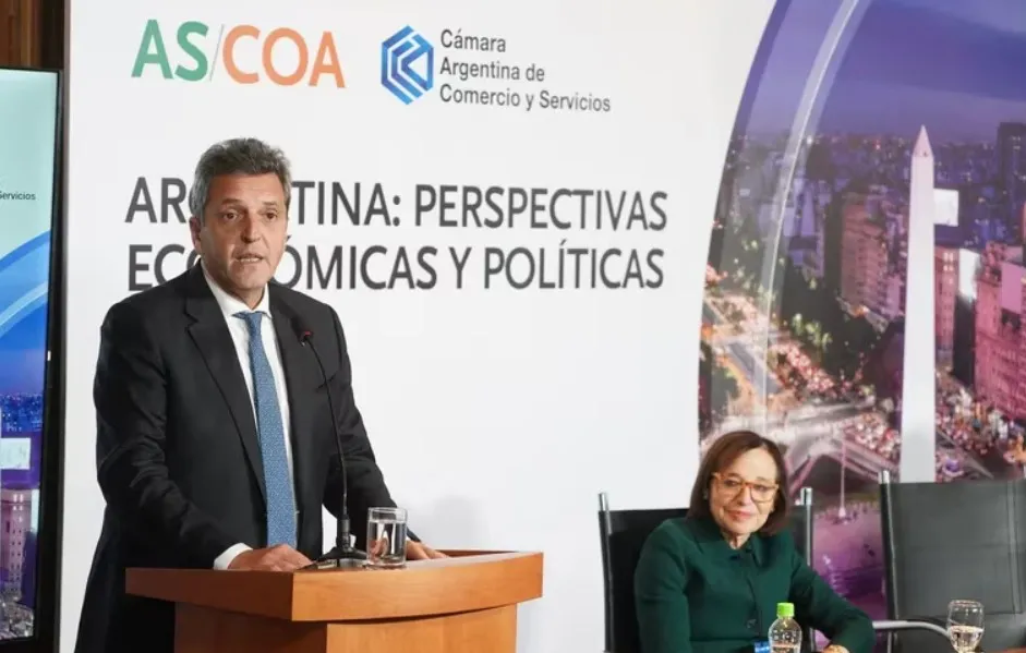 Sergio Massa en el Council of the Americas