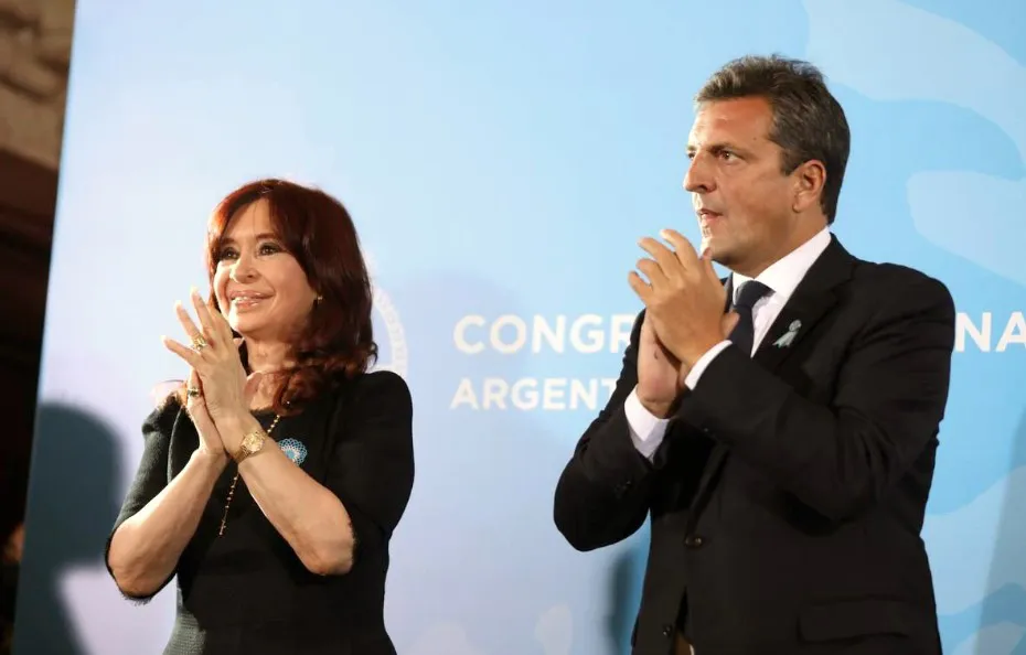 Massa junto a Cristina Kirchner