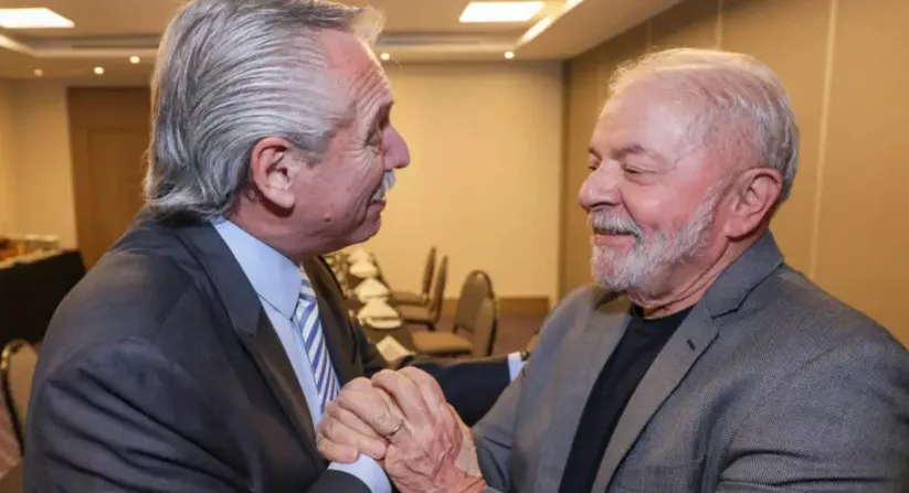Lula y Alberto Fernandez