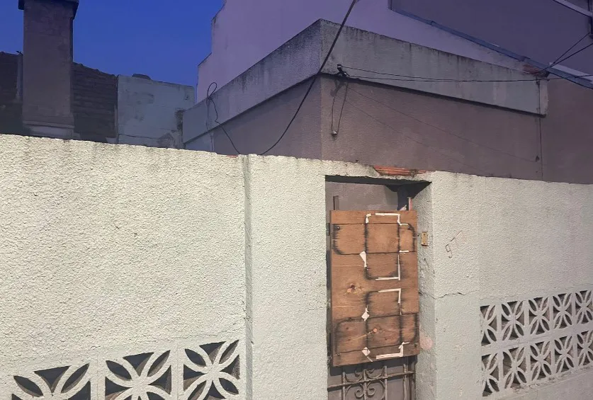 La propiedad en disputa en Munro