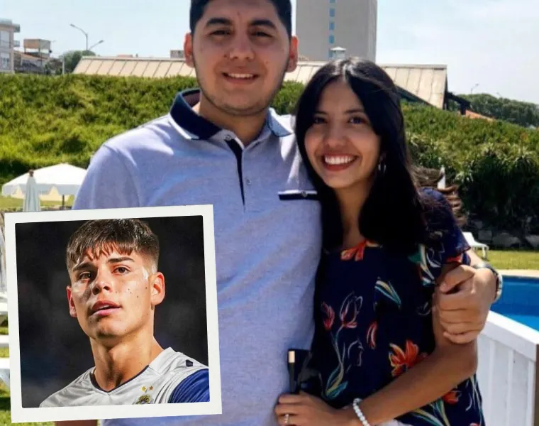 Joaquin Dominguez junto a Estefania Arguello