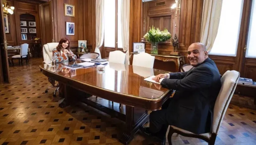Juan Manzur junto a Cristina Kirchner